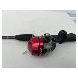 Lot of 2 Fishing Rods: Browning Silaflex & Berkley Lightning Rod with Zebco Reels