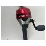 Lot of 2 Fishing Rods: Browning Silaflex & Berkley Lightning Rod with Zebco Reels