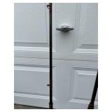 Lot of 5 Vintage Fishing Rods with Reels