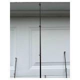 Lot of 5 Vintage Fishing Rods with Reels