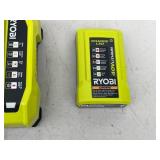 Ryobi 40V Lithium Battery Charger and Battery