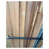Assorted Hardwood Trim and Molding Pieces