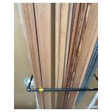 Assorted Hardwood Trim and Molding Pieces