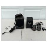 Mixed Lot of Computer Speakers and Subwoofers - Hannspree & Altec Lansing