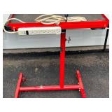 Heavy Duty Adjustable Rolling Workbench with Power Strip