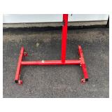 Heavy Duty Adjustable Rolling Workbench with Power Strip