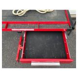 Heavy Duty Adjustable Rolling Workbench with Power Strip