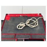 Heavy Duty Adjustable Rolling Workbench with Power Strip