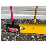 Lot of 5 Assorted Snow Shovels