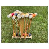 Sportcraft Croquet Set with Stand