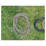 Lot of Three Hoses - Various Lengths and Types - Compressor Hoses