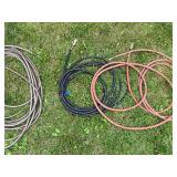 Lot of Three Hoses - Various Lengths and Types - Compressor Hoses
