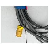 Heavy-Duty Industrial Extension Cord with Twist Lock Plugs