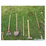 Lot of Various Garden Tools