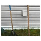 Lot of 7 Various Garden Rakes