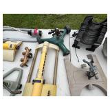 Lot of Various Lawn and Garden Sprinklers and Accessories
