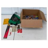 Assorted Drill Bits and Router Bits Collection