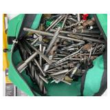 Assorted Drill Bits and Router Bits Collection