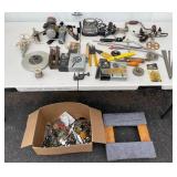 Assorted Hand Tools, Automotive Equipment, and Mechanical Parts Lot