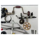 Assorted Hand Tools, Automotive Equipment, and Mechanical Parts Lot
