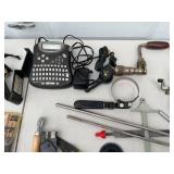 Assorted Hand Tools, Automotive Equipment, and Mechanical Parts Lot