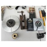 Assorted Hand Tools, Automotive Equipment, and Mechanical Parts Lot