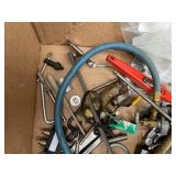 Assorted Hand Tools, Automotive Equipment, and Mechanical Parts Lot
