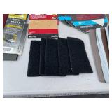 Assorted Sandpaper and Abrasives Lot