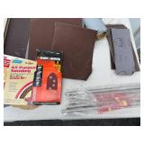 Assorted Sandpaper and Abrasives Lot