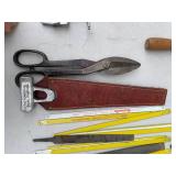 Assorted Hand Tools and Measuring Device Lot