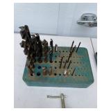 Mixed Lot of Hansen Socket Trays, Drill Bits, and Xcelite Nut Driver Set
