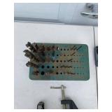 Mixed Lot of Hansen Socket Trays, Drill Bits, and Xcelite Nut Driver Set