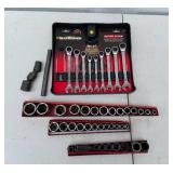 GearWrench Ratcheting Combination Wrench Set & Mac Tools Socket Set