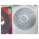 Assorted Saw Blades, Sanding Screens, and Grinding Discs Lot