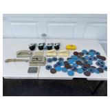 Lot of Sanding Accessories and Casters