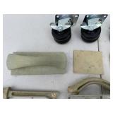 Lot of Sanding Accessories and Casters