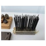Assorted Metalworking Tools and Bits Collection