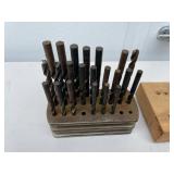 Assorted Metalworking Tools and Bits Collection