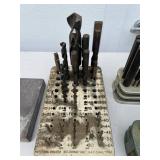 Assorted Drill Bit Lot with Black & Decker, Huot Drill Index
