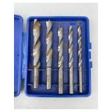 Assorted Drill Bits, Magnetic Base, and Accessories Lot