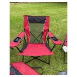 Lot of 3 Kijaro Elite Dual Lock Camping Chairs