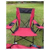 Lot of 3 Kijaro Elite Dual Lock Camping Chairs