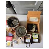 Assorted Garage Hardware and Sign Lot