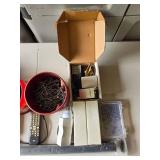 Assorted Hardware and Miscellaneous Tools Lot