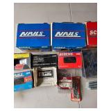 Assorted Screws, Nails, and Fasteners Lot