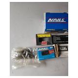 Assorted Screws, Nails, and Fasteners Lot
