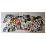 Assorted Lot of Hardware, Electrical, and Mechanical Components
