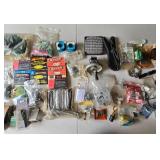 Assorted Lot of Hardware, Electrical, and Mechanical Components