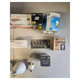 Assorted Light Bulbs and LED Lamps Lot