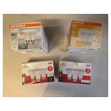 Assorted Light Bulbs and LED Lamps Lot